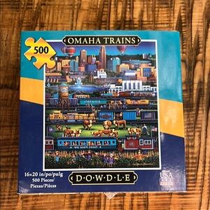 Omaha Trains Puzzle - 500 Pieces